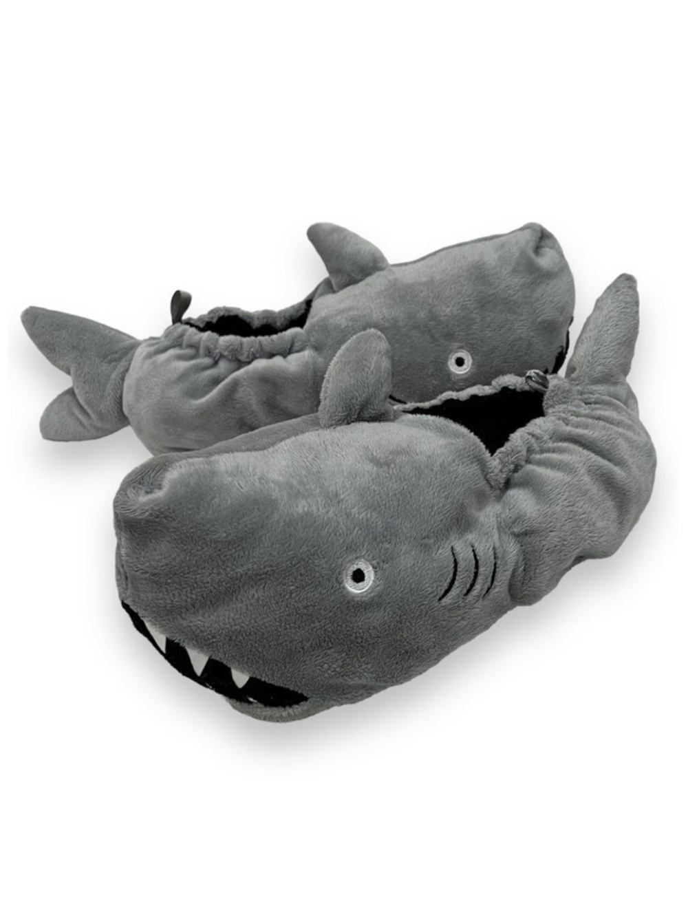 Old Navy Shark Slippers XL 3-4